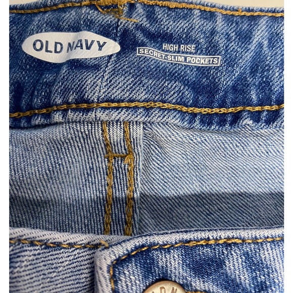 Old Navy High Rise Secret-Slim Pockets Shorts, SZ 22 - Picture 4 of 5